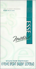 ESSE Superslims Menthol 100's Cigarette Pack