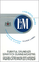 L&M Super Lights (Silver Labled) Cigarette Pack