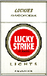 Lucky Strike Lights (Silver) Cigarettes pack