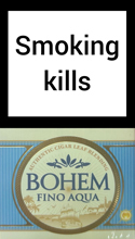 Bohem Fino Aqua Cigarette Pack